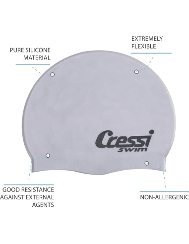 GORRO SILICONA CRESSI
