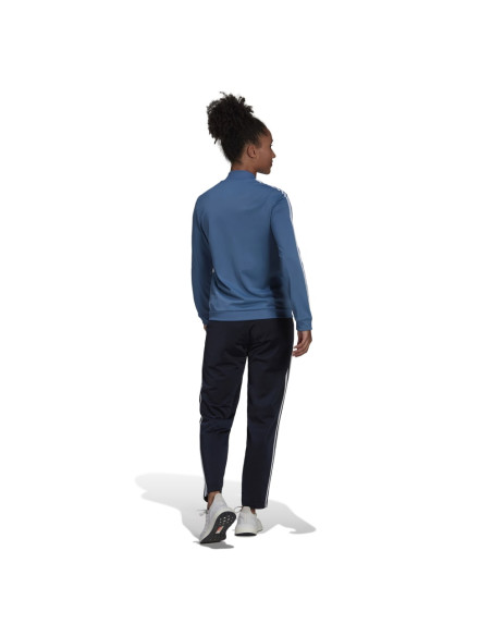 CHANDAL MUJER ADIDAS-W 3S TR TS AZUALT/BLANCO