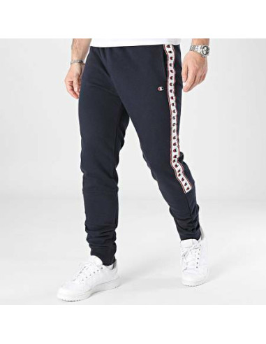 Pantalon largo CHAMPION Rib Cuff Pants-219752-KK001-NEGRO-HOMBRE