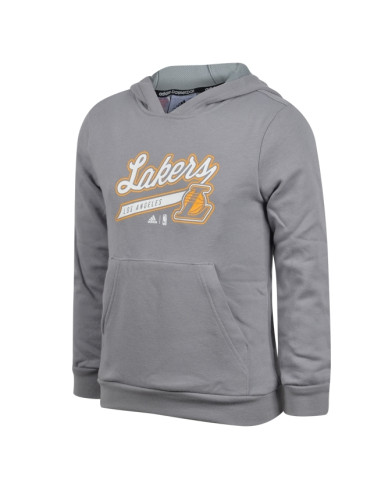 SUDADERA CON CAPUCHA NIÑO ADIDAS LOS ANGELES LAKERS