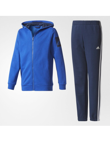 CHÁNDAL NIÑO ADIDAS CON CAPUCHA EN ALGODÓN YB HOJO SUIT