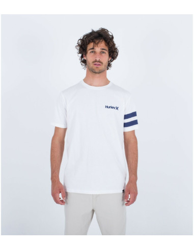CAMISETA MANGA CORTA ALGODÓN HOMBRE HURLEY M OCEAN CARE BLOCK PARTY TEE SS