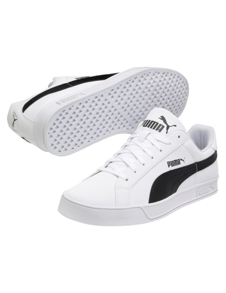 Zapatilla de Moda para UNISEX PUMA Smash Vulc white-black