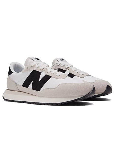 ZAPATILLAS NEW BALANCE MS237SF BLANCO-NEGRO